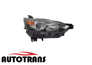 mazda cx3 marjvena მანქანის წინა სანათი, შავი ჩარჩო, მარჯნივ